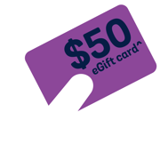 $50 gift card